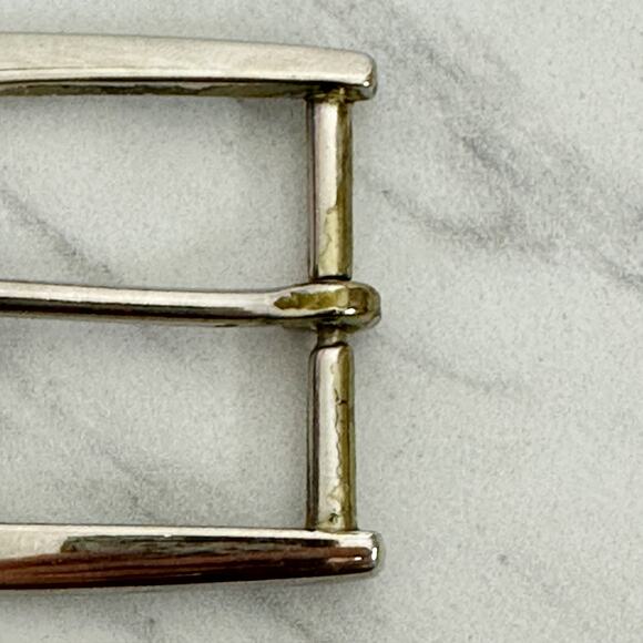 Dutyman Silver Tone Simple Basic Belt Buckle - Picture 4 of 10